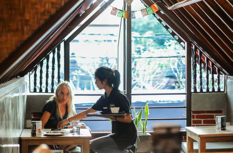 Modern Indian restaurant